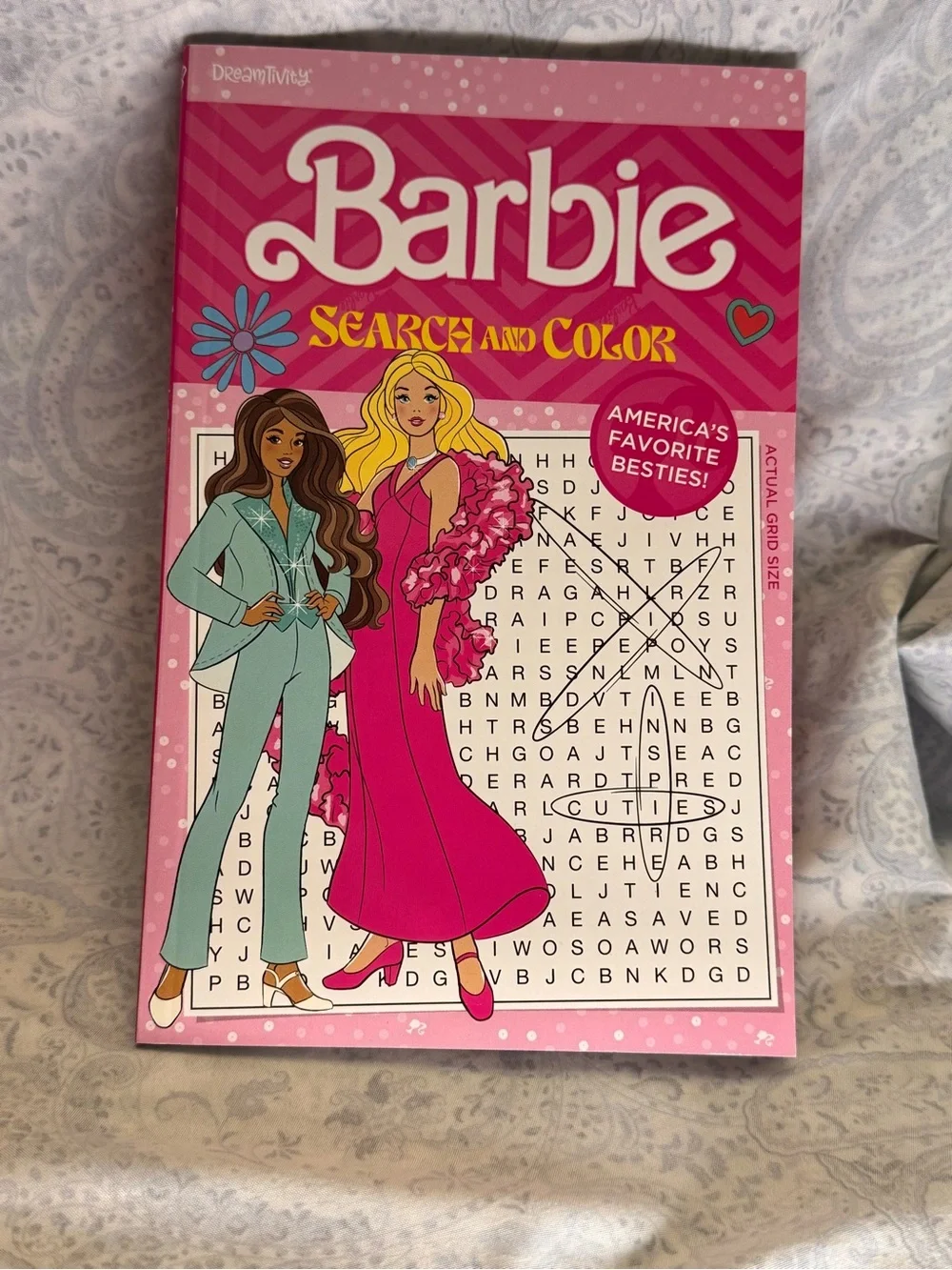 Barbie Kids Bath & Activity Bundle - Pen Color May Be Different Than Pictured